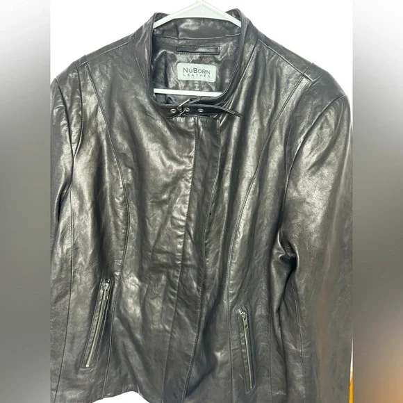 Nuborn | Genuine Leather Jacket size 2XL - Picture 4 of 8